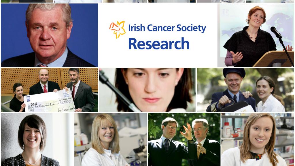 Collage of Irish Cancer Society researchers