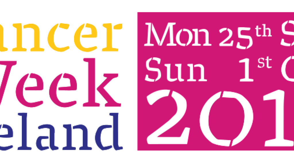 Cancer Week Ireland - Mon 25 Sept - Sun 1 Oct 2017