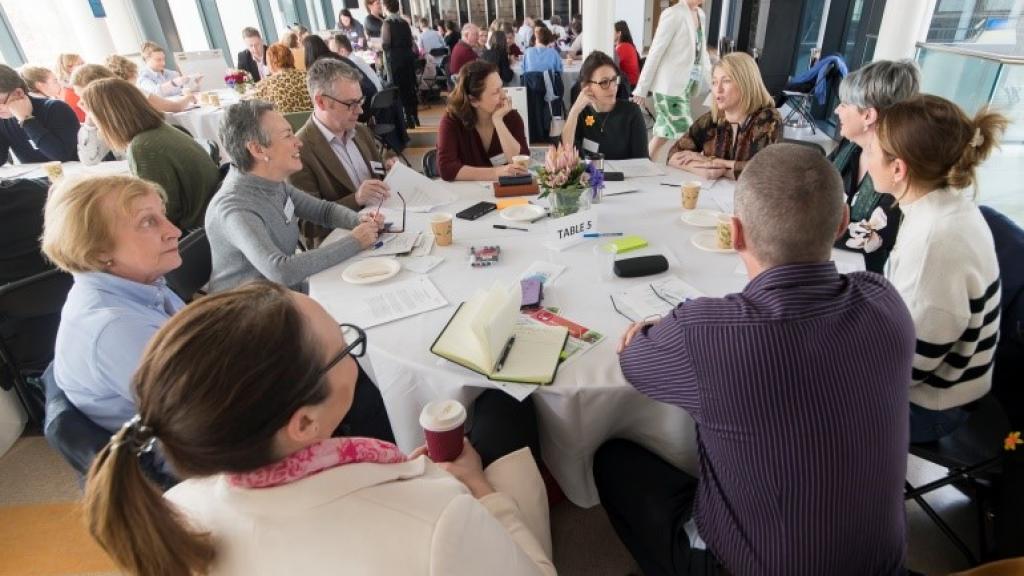 Round table discussions at the Patient Voice in Cancer Research workshop on 10 April 2019