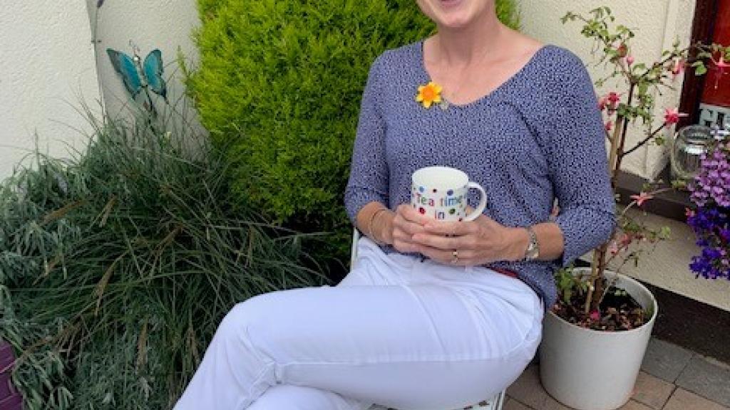 Photo of breast cancer survivor Sharon