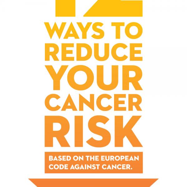 12 ways to reduce cancer risk leaflet