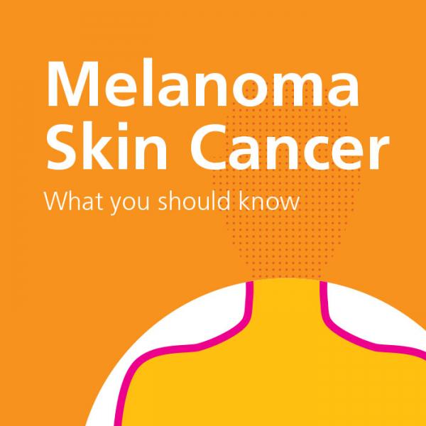 Melanoma skin cancer leaflet