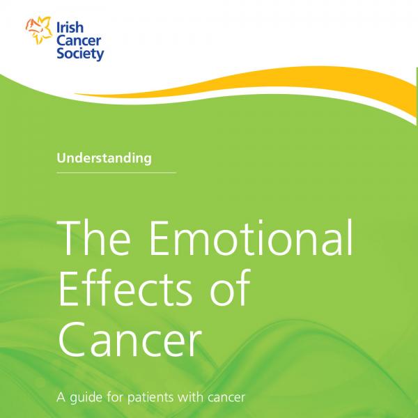 Understanding the Emotional Effects of Cancer booklet