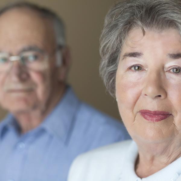 Older man and woman