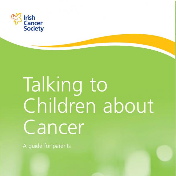 Talking to children about cancer booklet