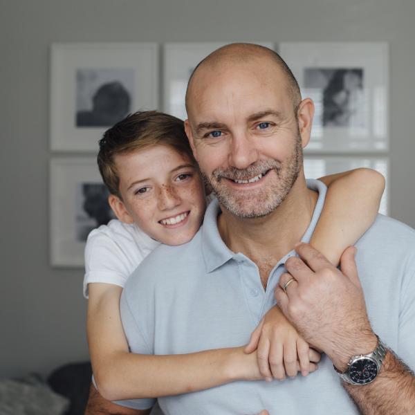 Father and son