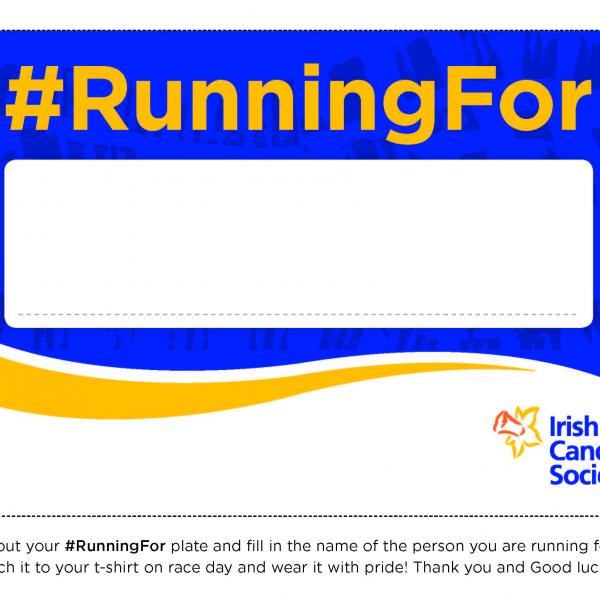 ICS Marathon plate blue