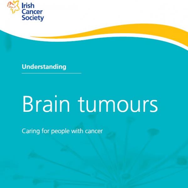 Brain tumour booklet cover