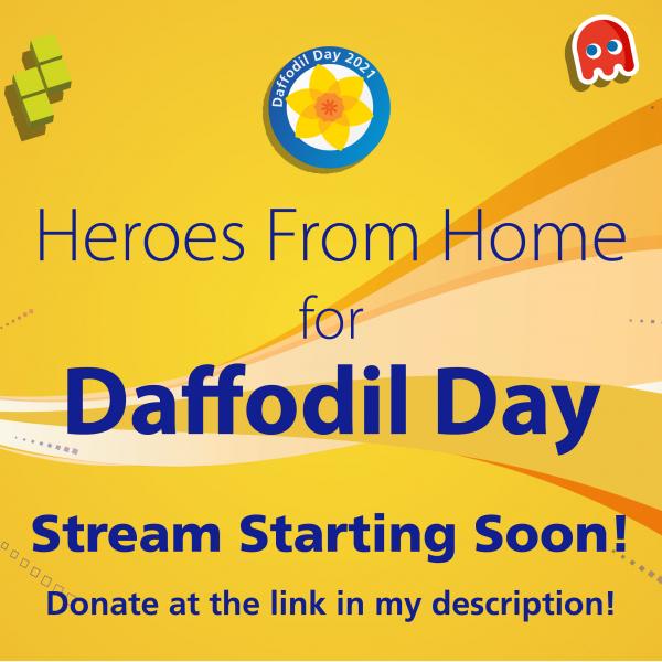 daffodil day gaming 2021 start