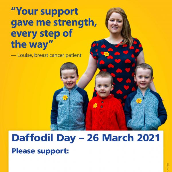 Daffodil Day 2021 Event Poster