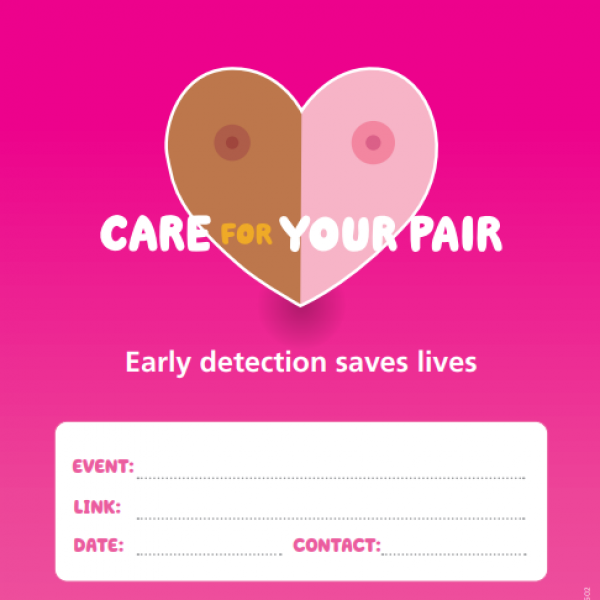 Event poster - Care For Your Pair