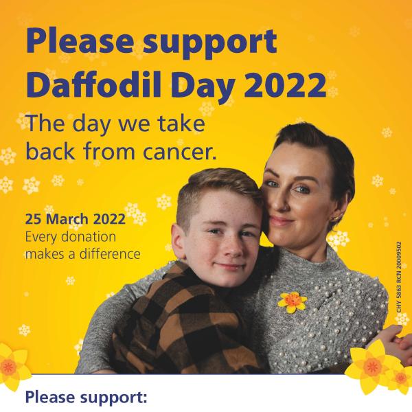 Daffodil Day 2022 Belly Poster
