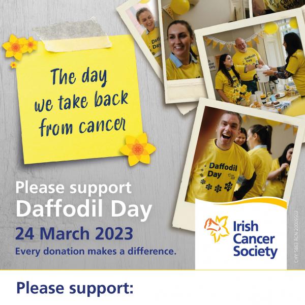 Daffodil Day 2023 Belly Poster Corp