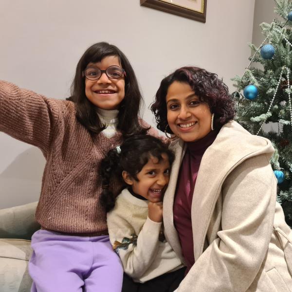 Anu and her children