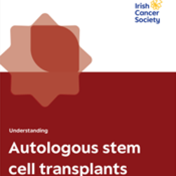 Cover of the autologous stem cell transplant booklet
