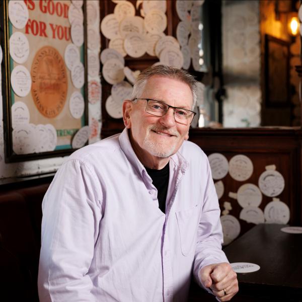 Prostate cancer suvivor, Gerry Connolly