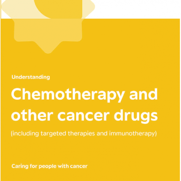 Understanding Chemotherapy and other cancer drugs booklet cover