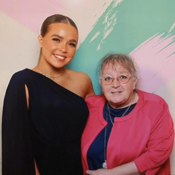 Laura Rohan, with her Mom, Marie Rohan