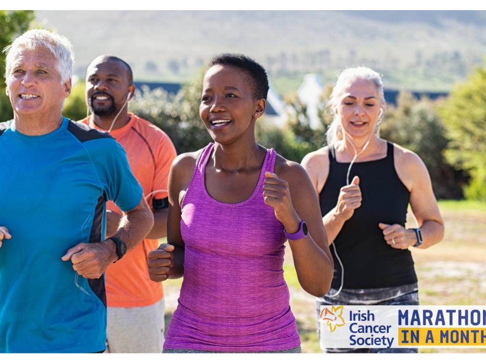 Marathon in a Month runners