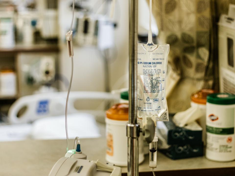 chemotherapy iv drip