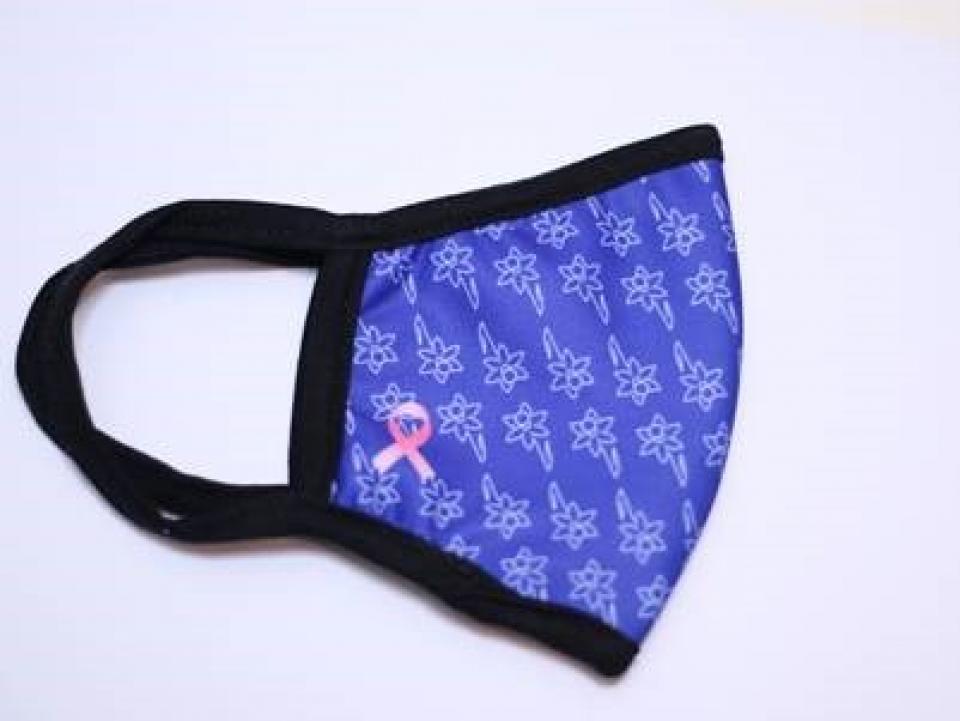 breast cancer ribbon mask 1