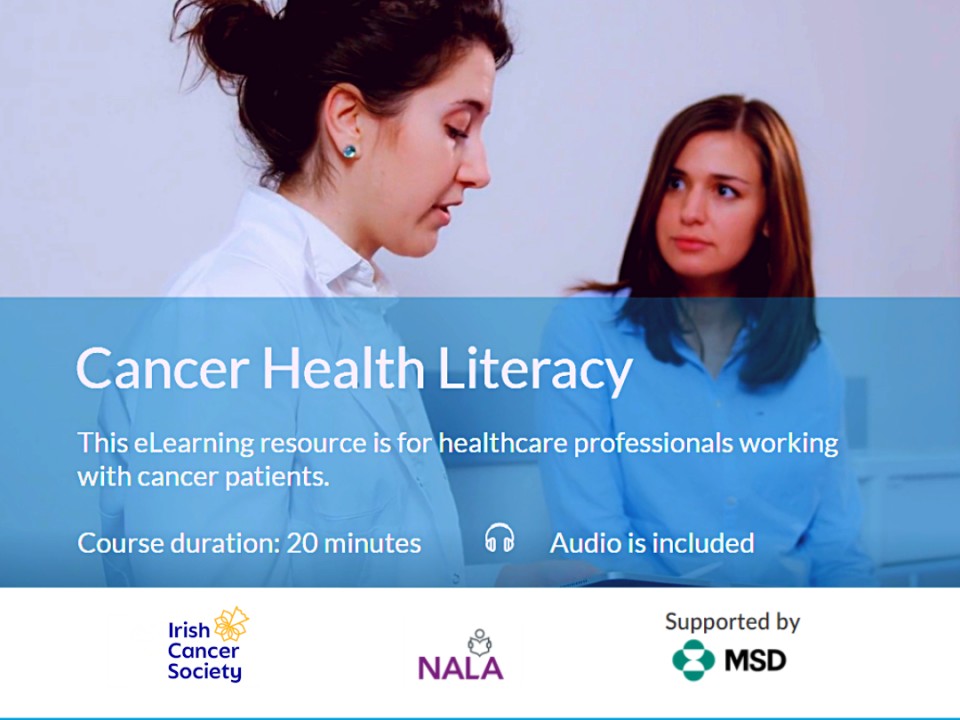 Cancer Health Literacy course logo
