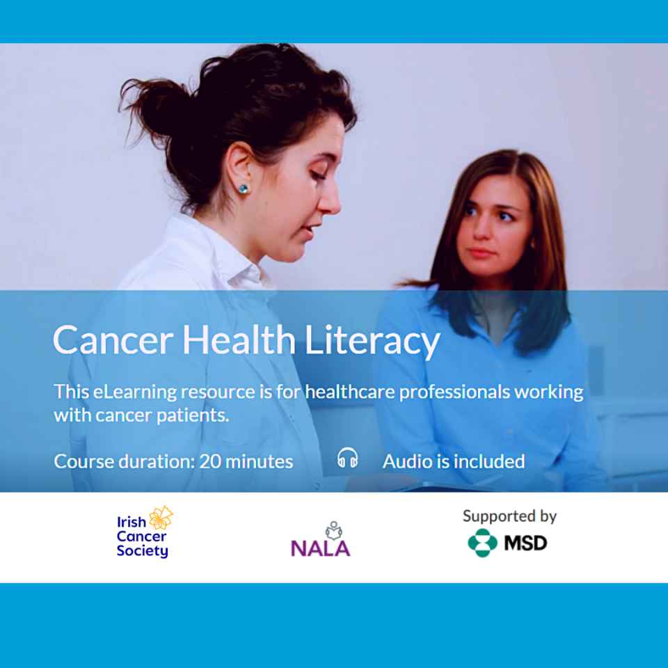 Cancer Health Literacy course logo
