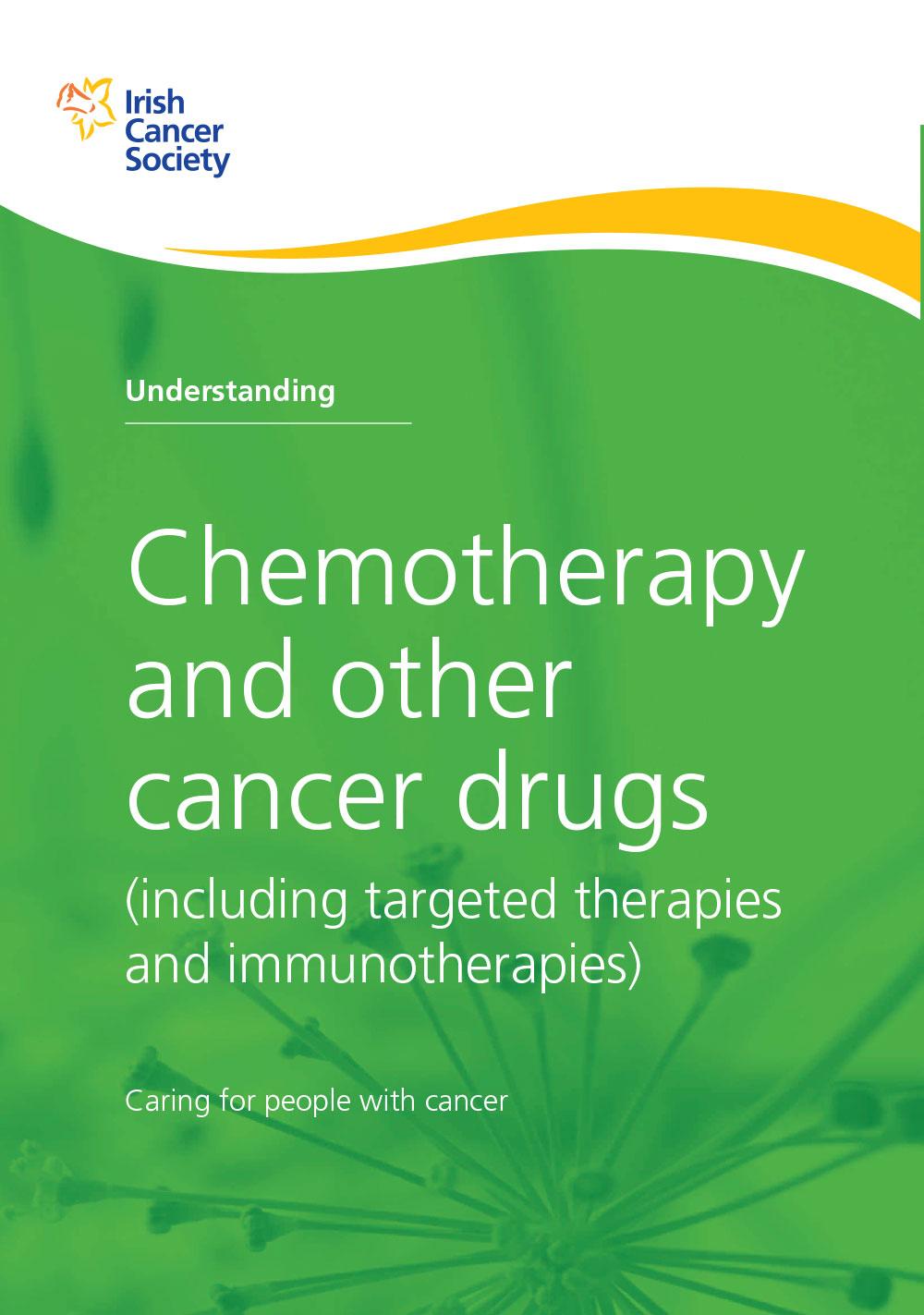 Understanding Chemotherapy and other cancer drugs booklet