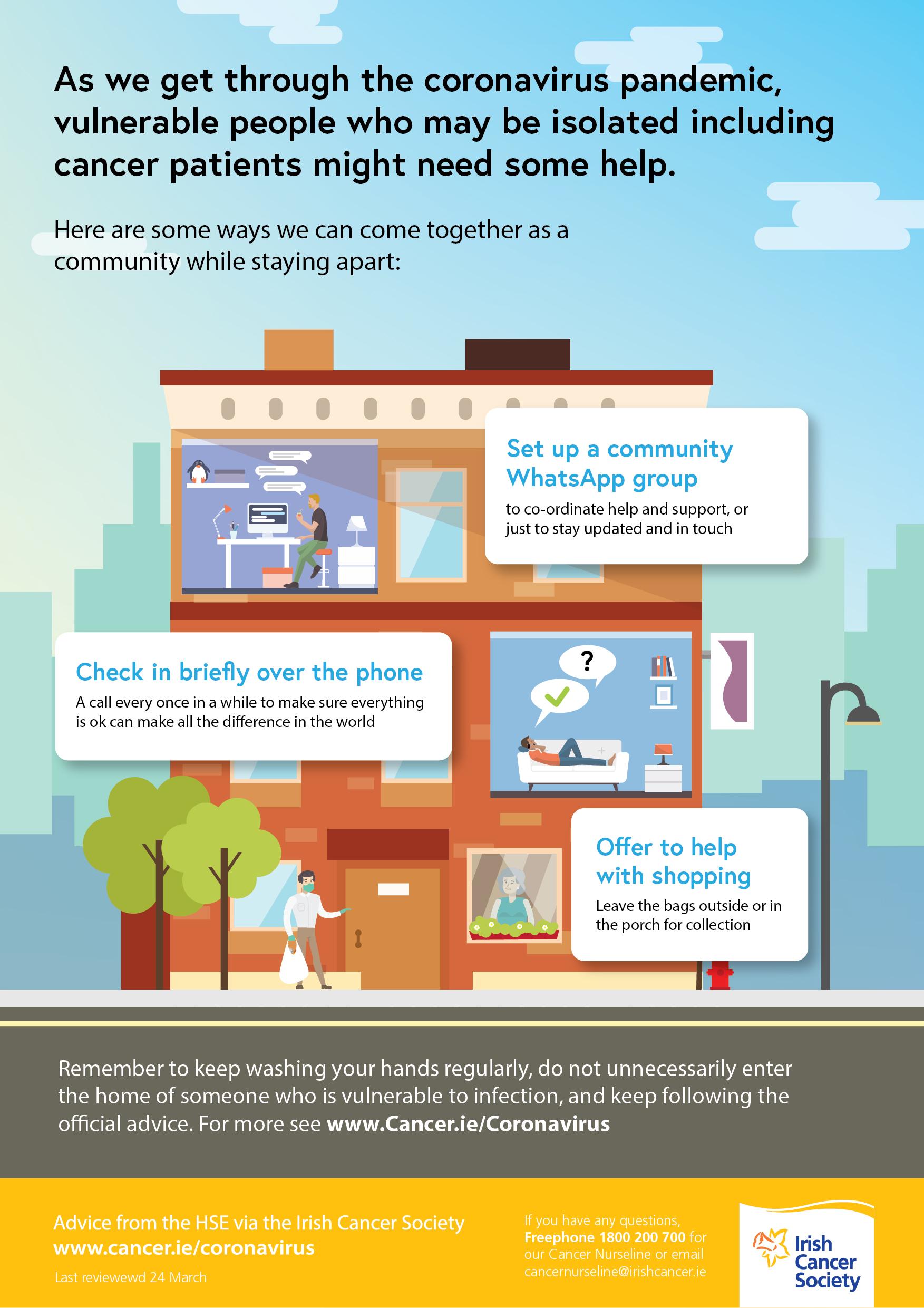 Coronavirus help info