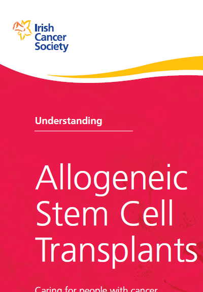 Allogeneic stem cell transplant booklet cover