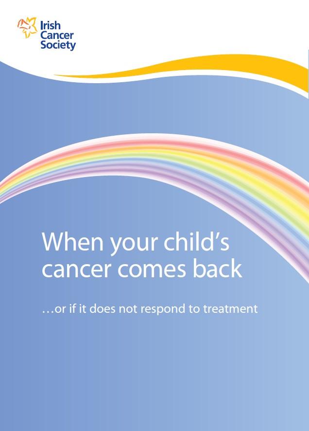 When your child's cancer comes back cover