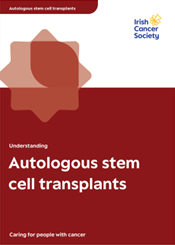 Cover of the autologous stem cell transplant booklet