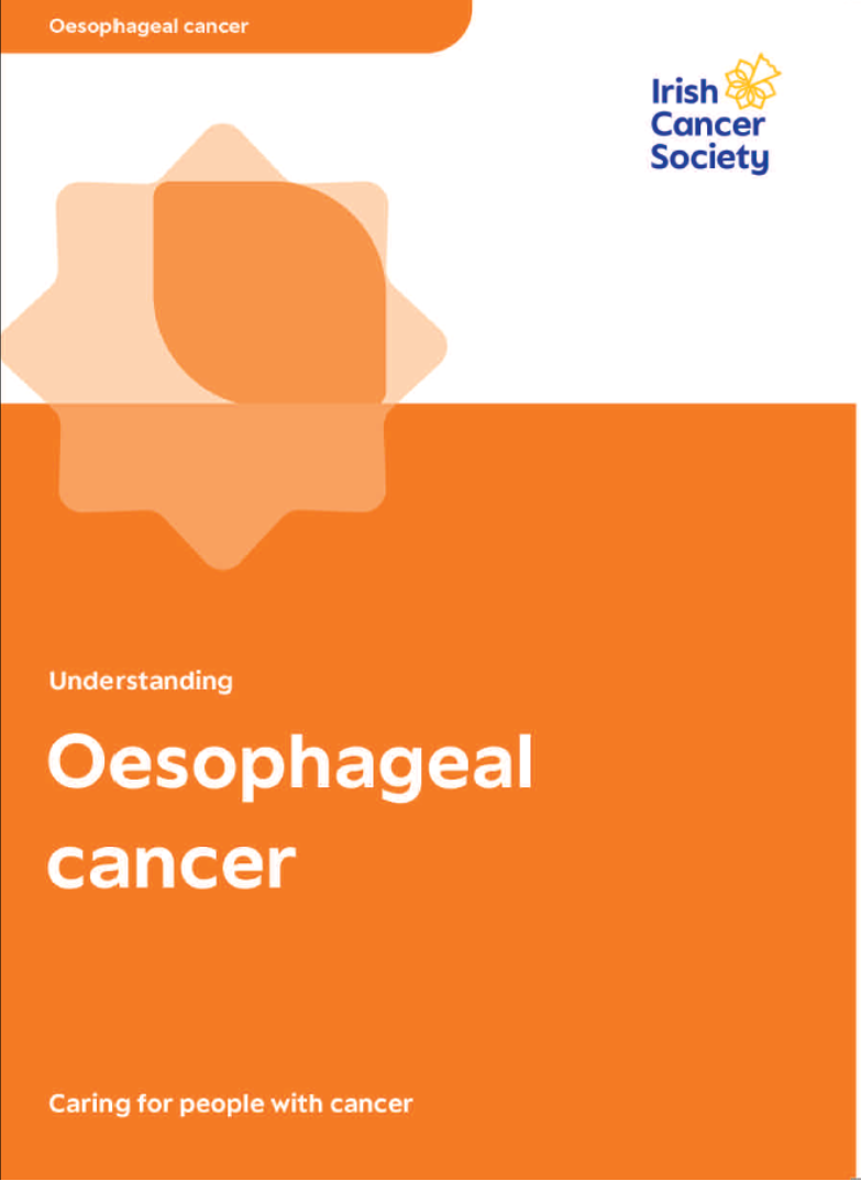 Cover of the oesophageal cancer booklet