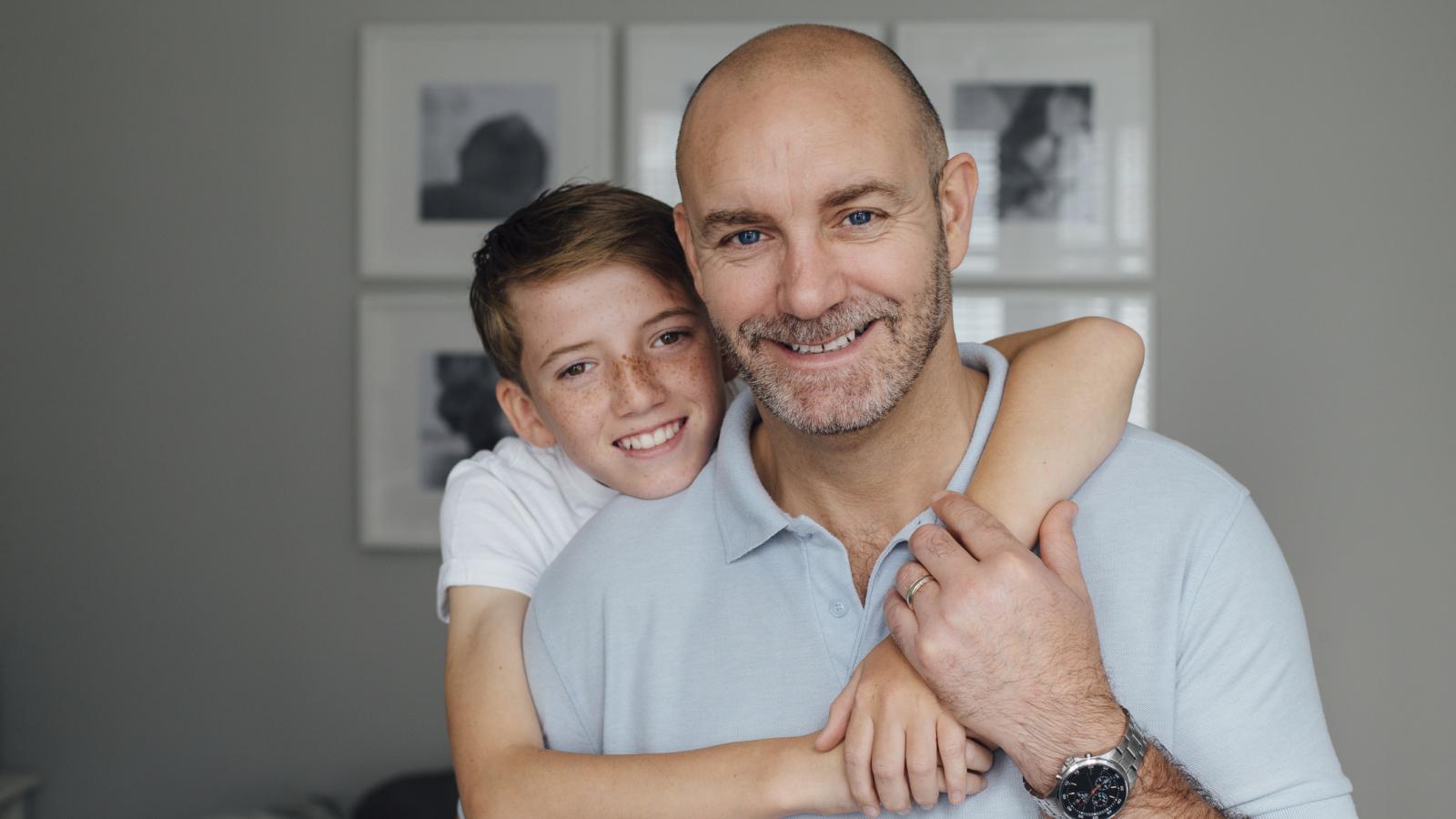 Father and son