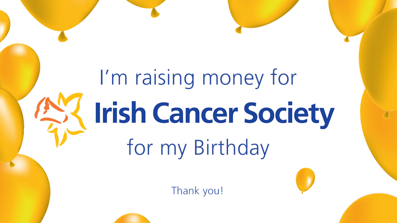 Banner - Facebook birthday fundraising