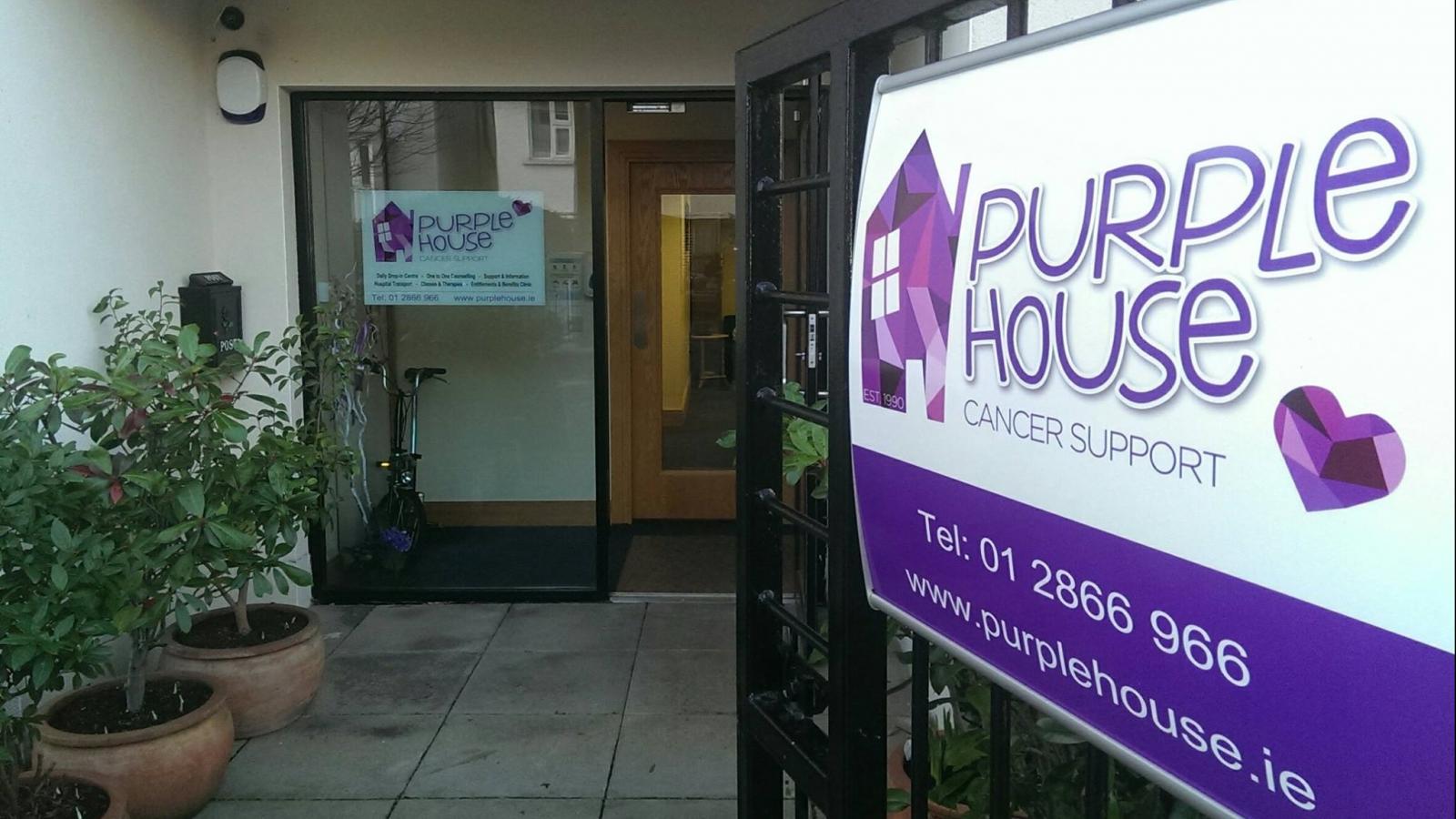 purple house support