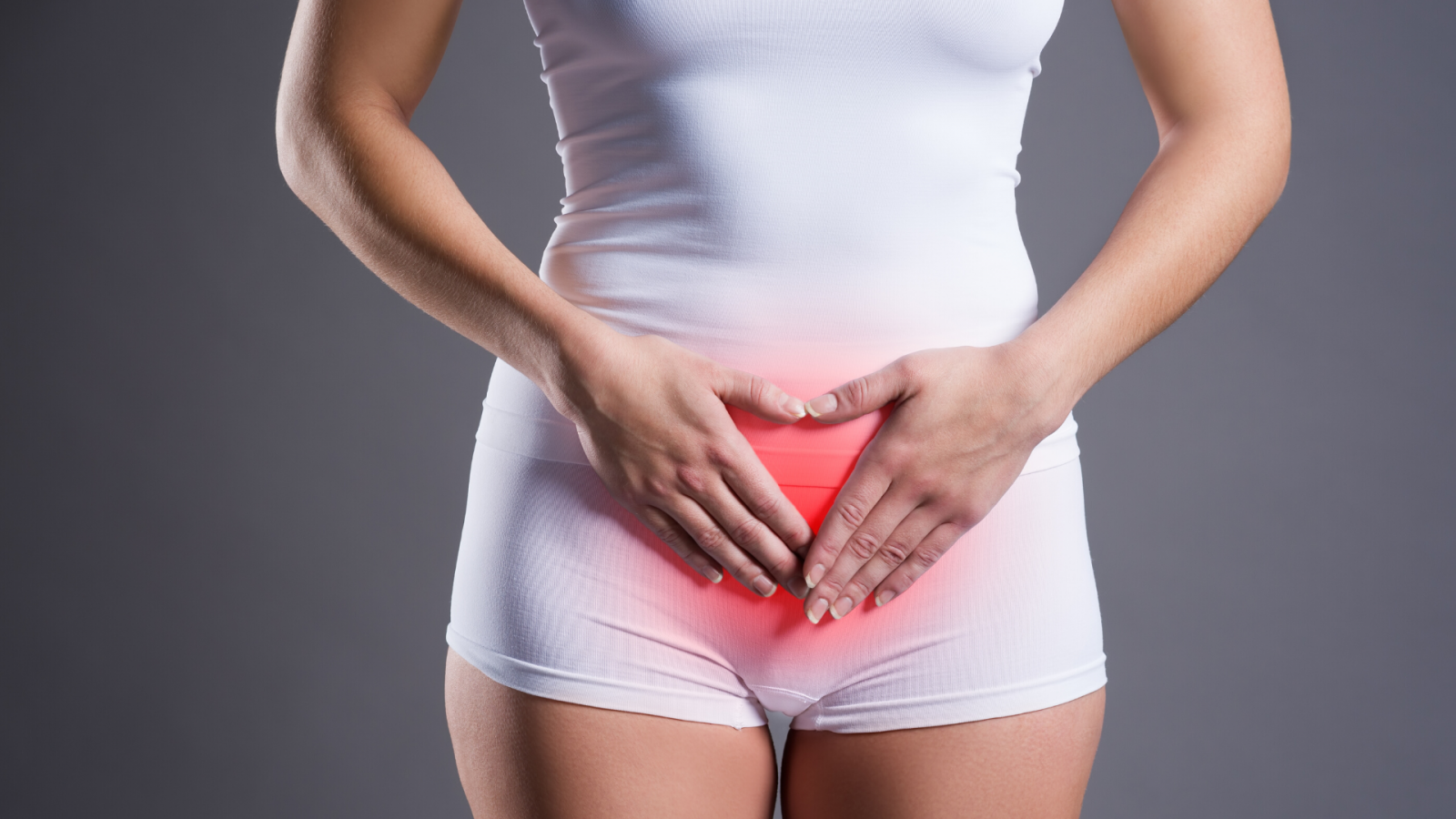 woman with abdominal pain