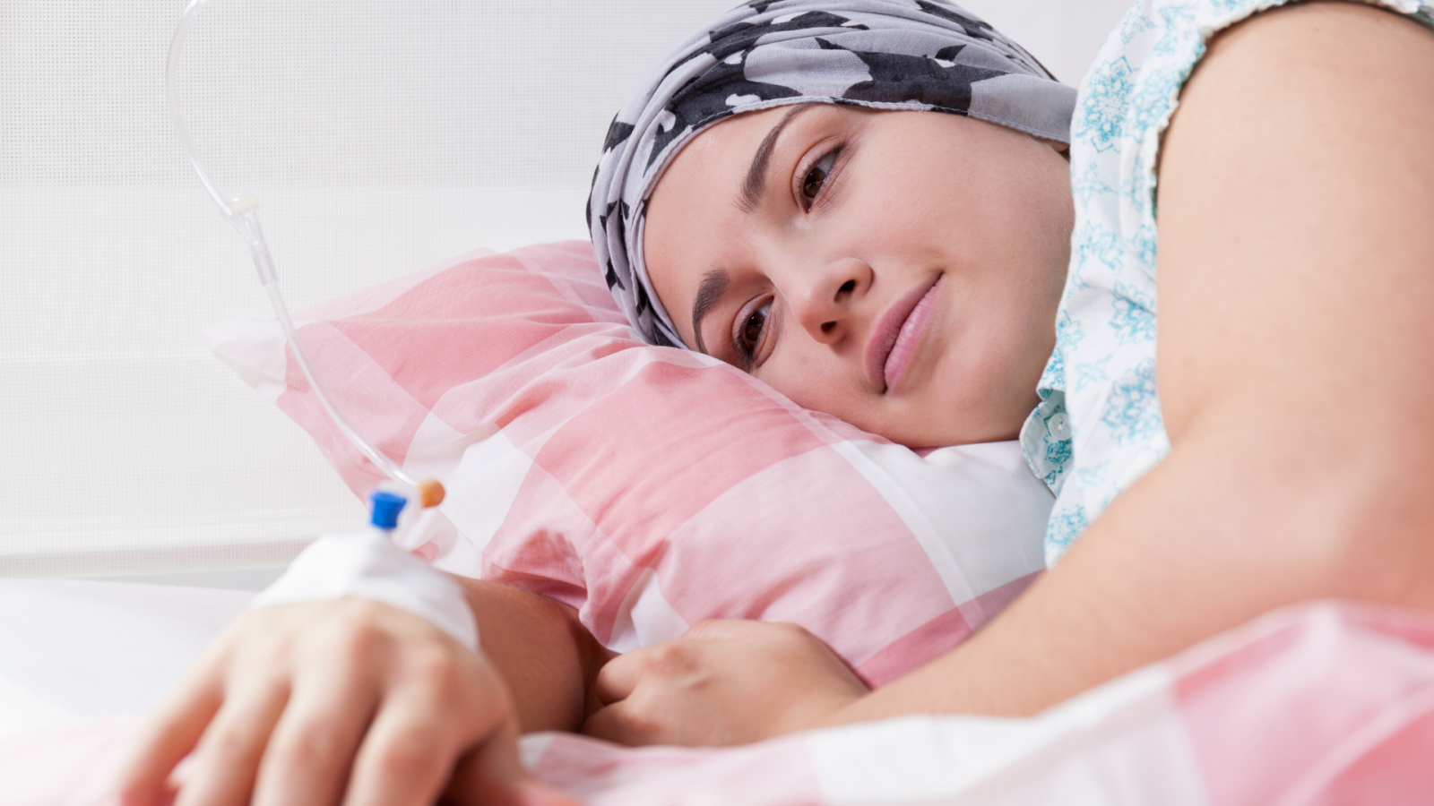 young woman chemotherapy