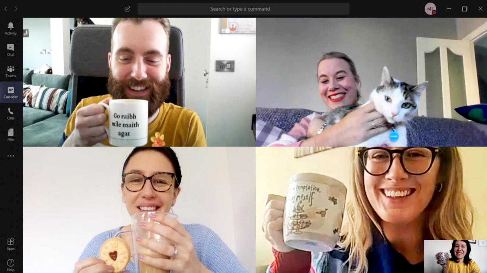 virtual coffee morning