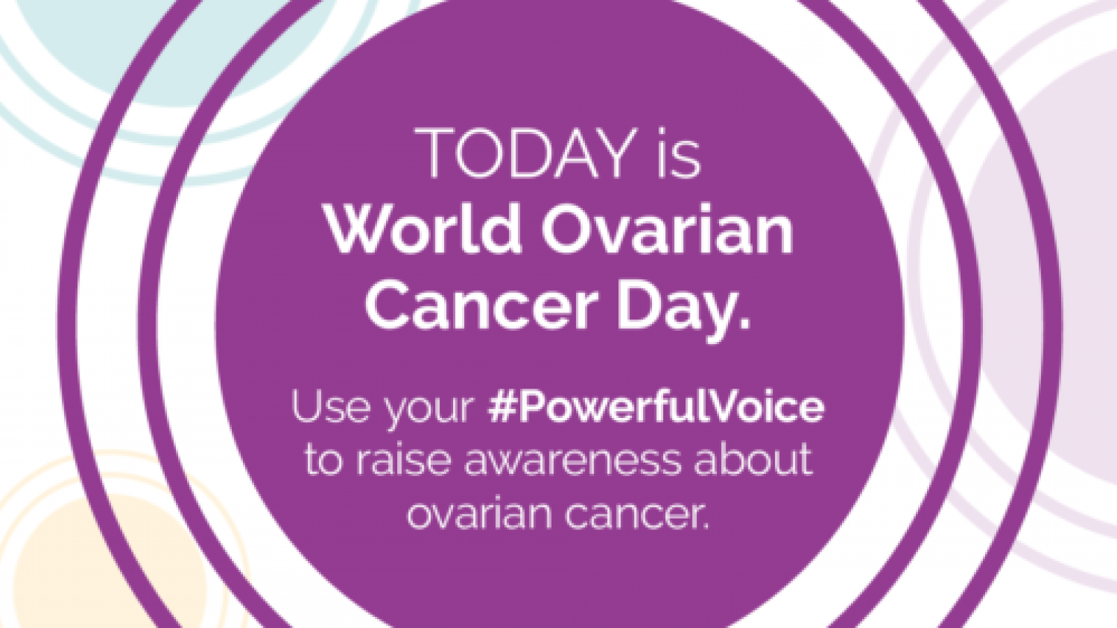 world ovarian cancer day May 8