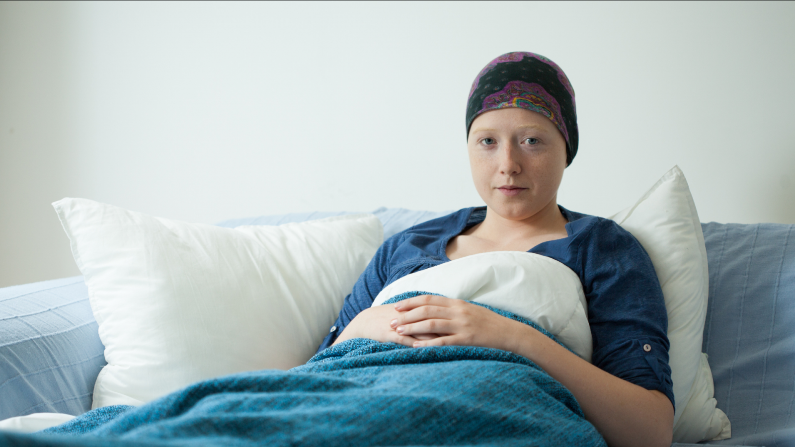 woman in bed