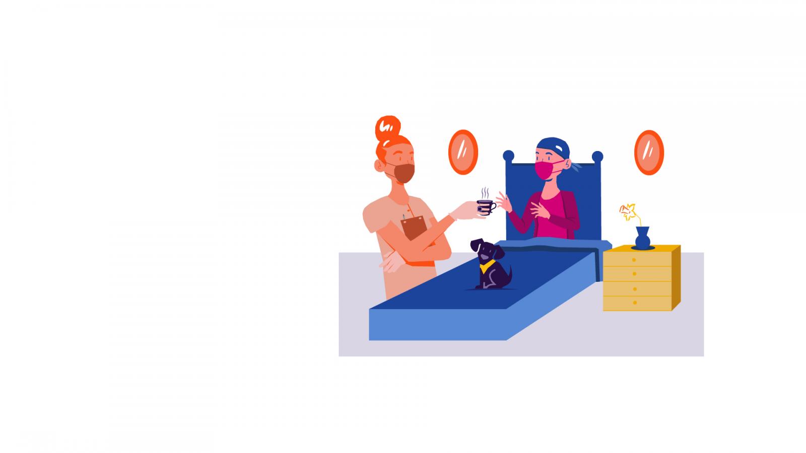 Night Nursing Illustration