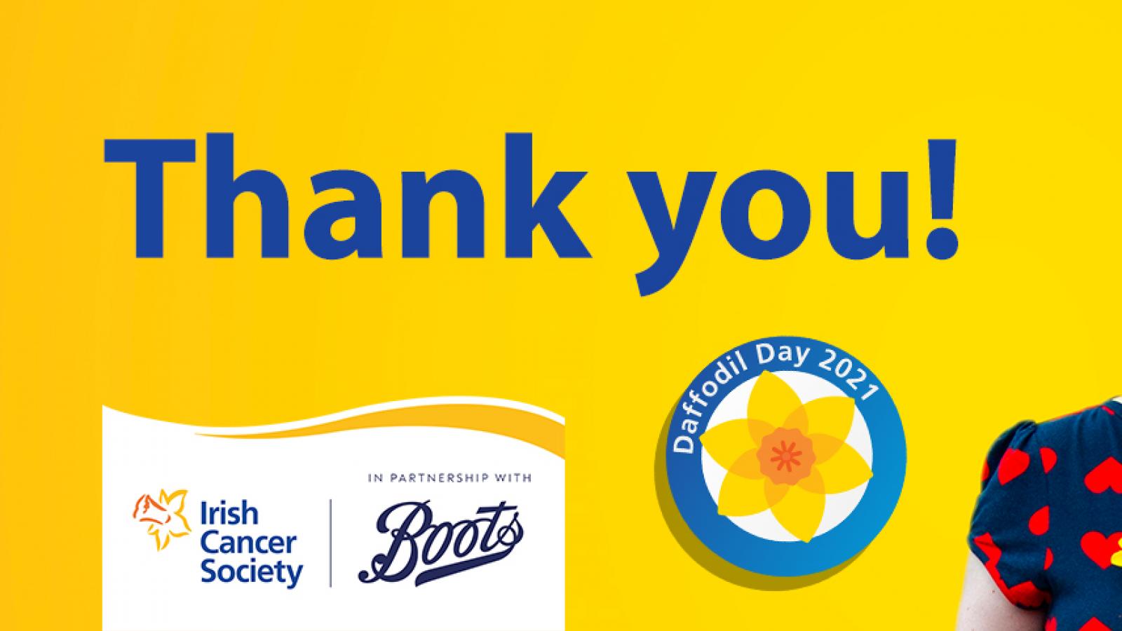 daffodil day 2021 thankyou