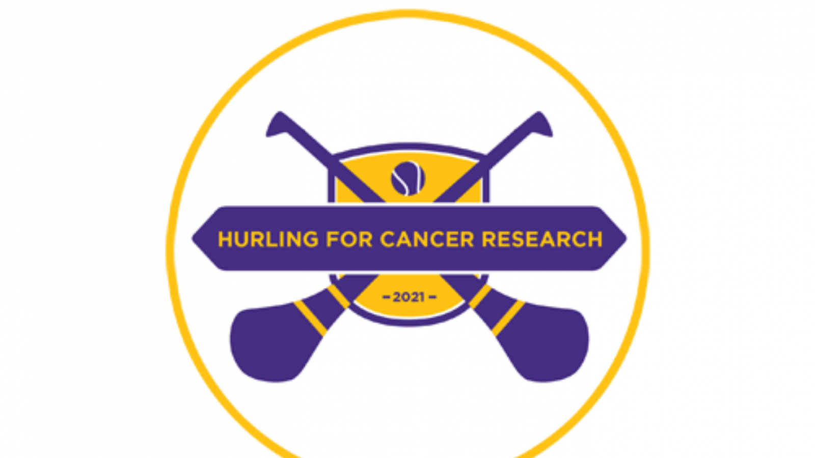 Hurling for Cancer Research logo
