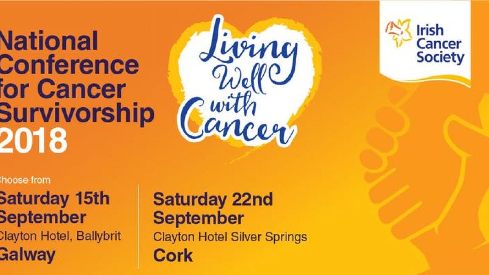 Irish Cancer Society Launches Free Conference For Cancer Survivors