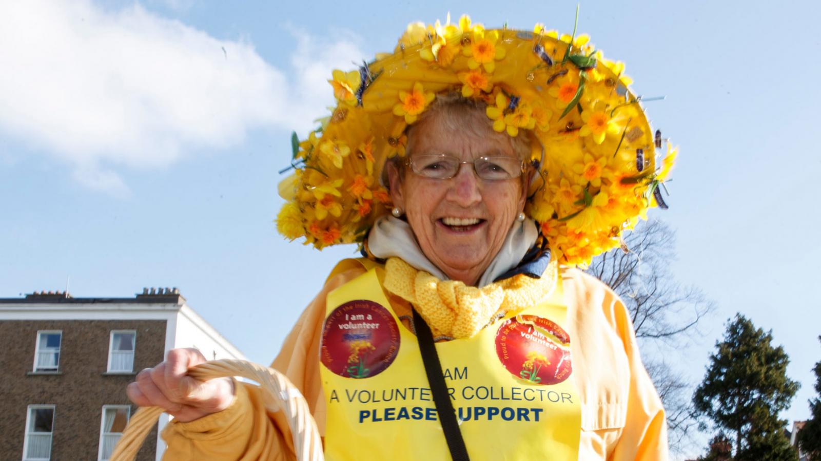 Veteran Irish Cancer Society Daffodil Day volunteer Dora