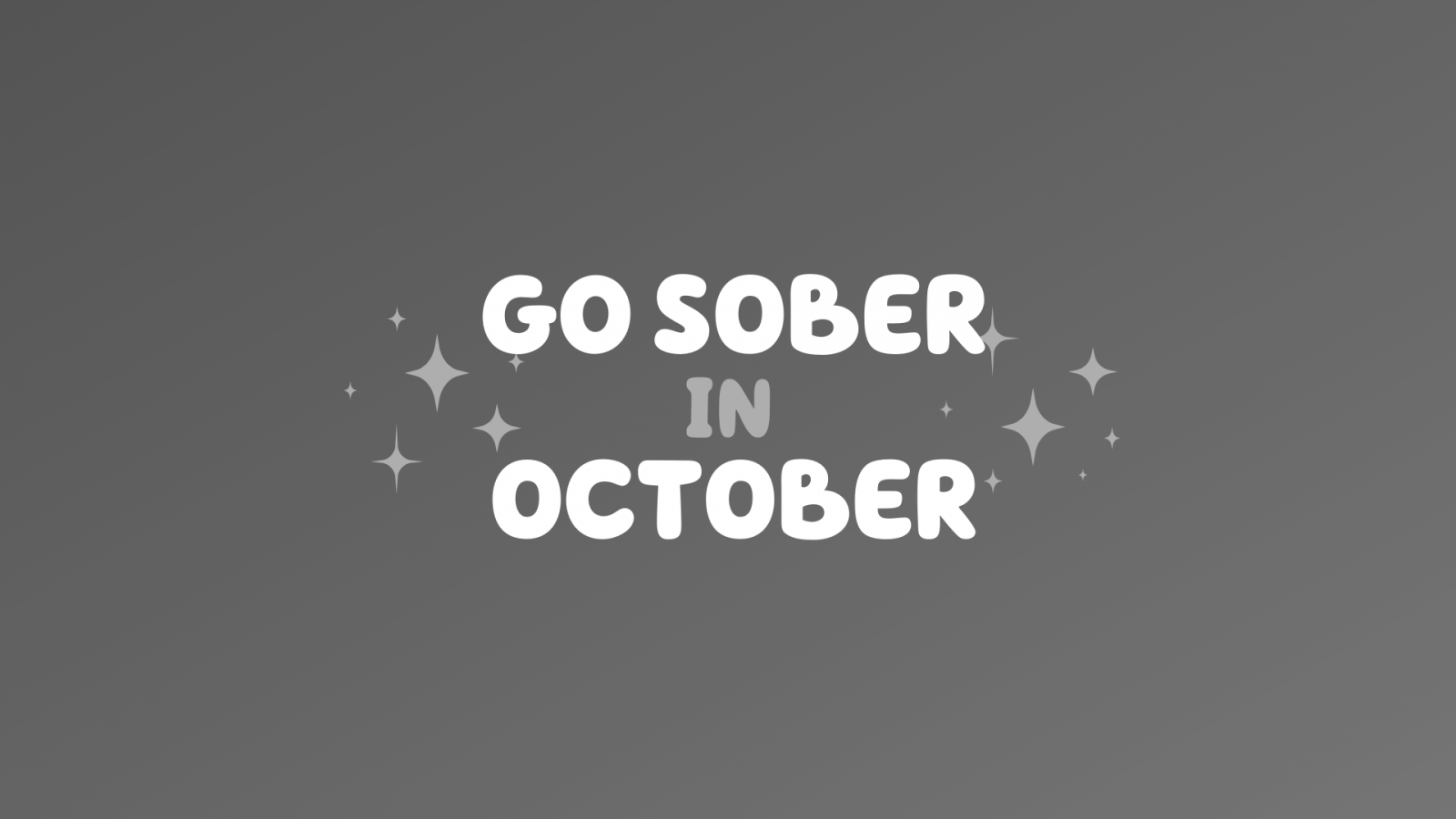 Go Sober in October